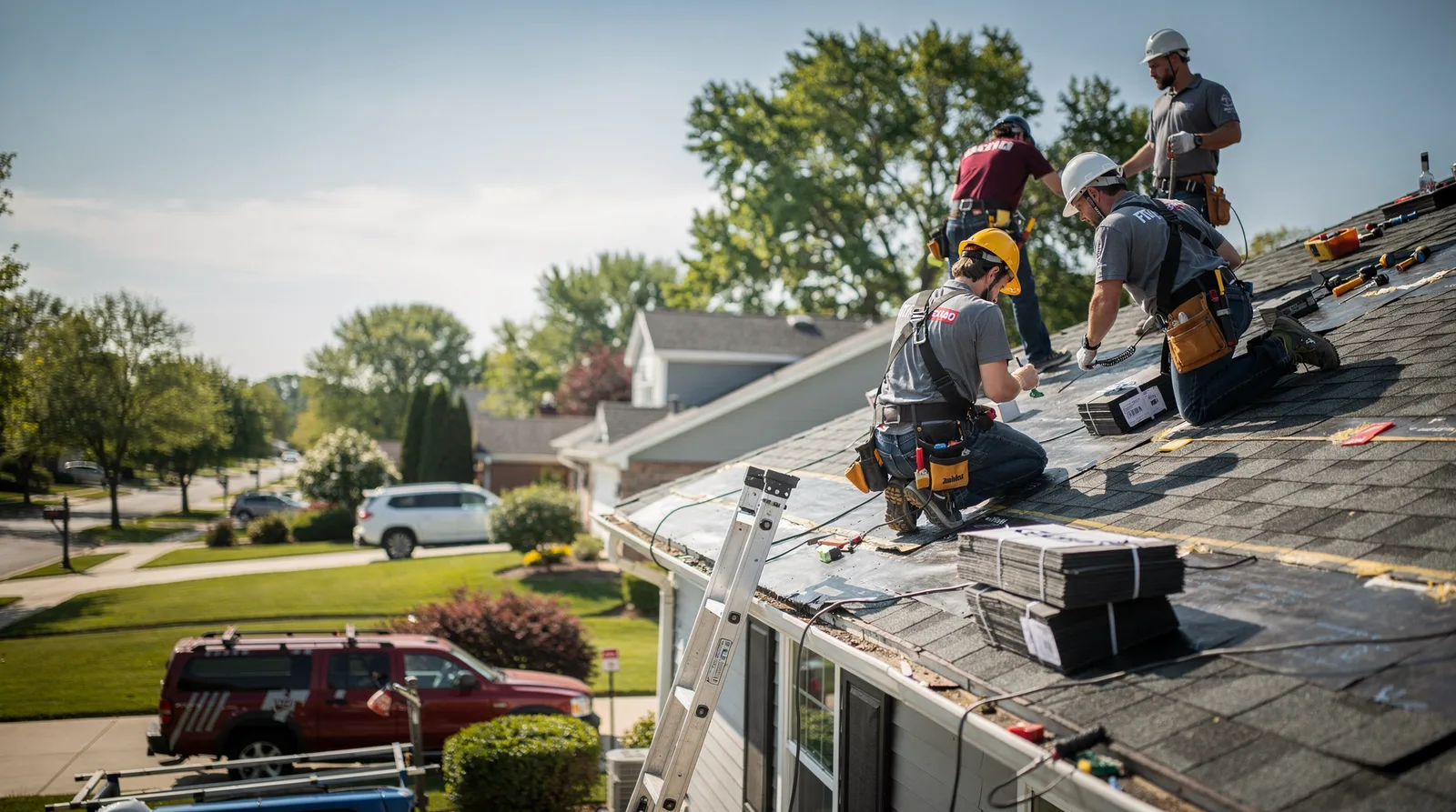 Roof Repair in East Moline, IL around you